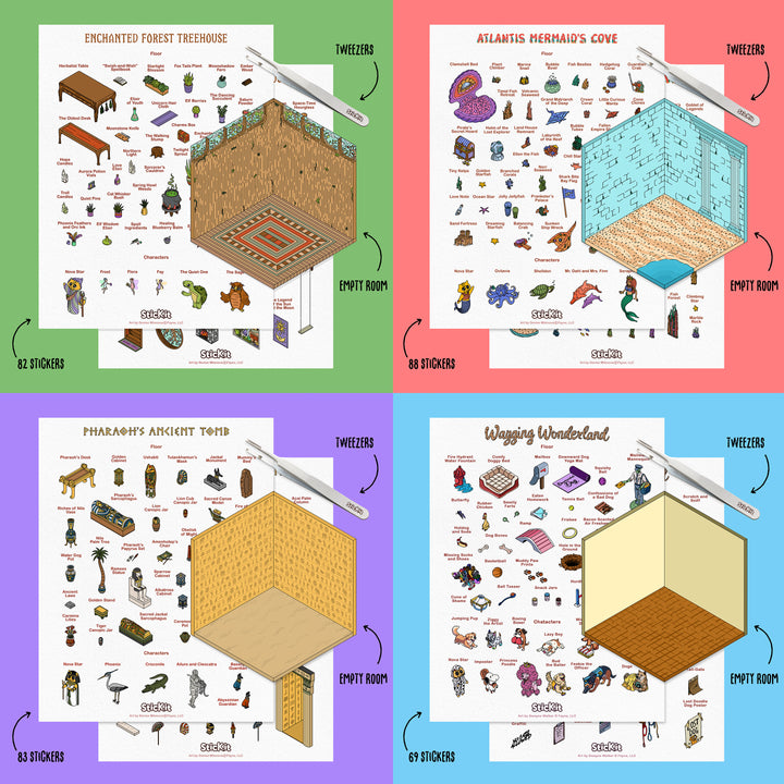 Complete Collection Bundle – Collect All 4 SticKit Kits